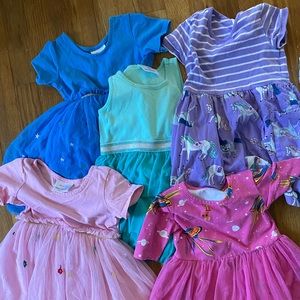 Lot of 5 size 4 Hanna Andersson Dresses